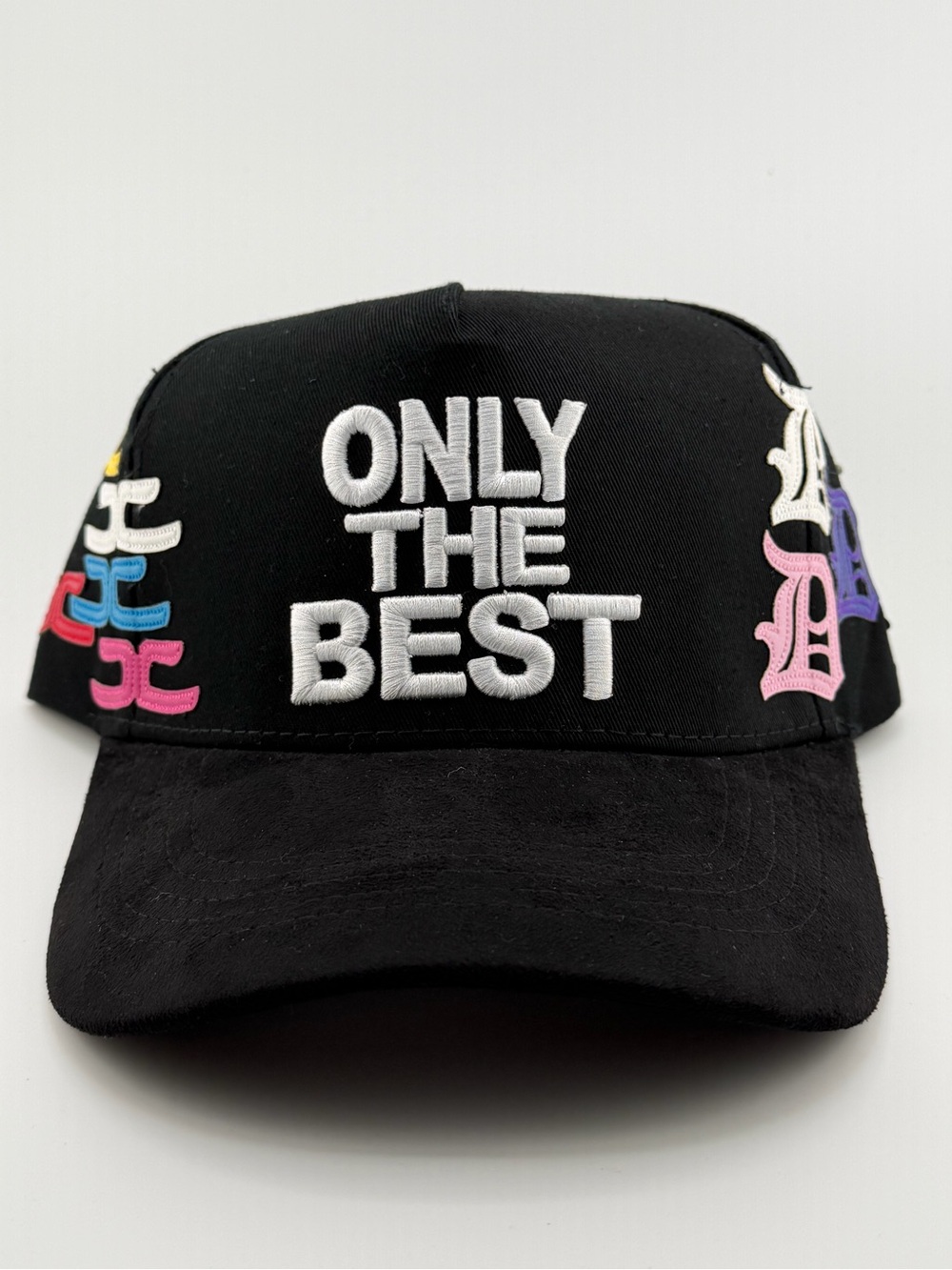 Black ' 'Only The Best' Embroidered Cap New